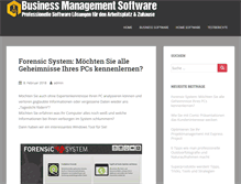 Tablet Screenshot of businessmanagementsoftware.de